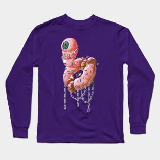 Monsterlicious - Ghost Donut Long Sleeve T-Shirt